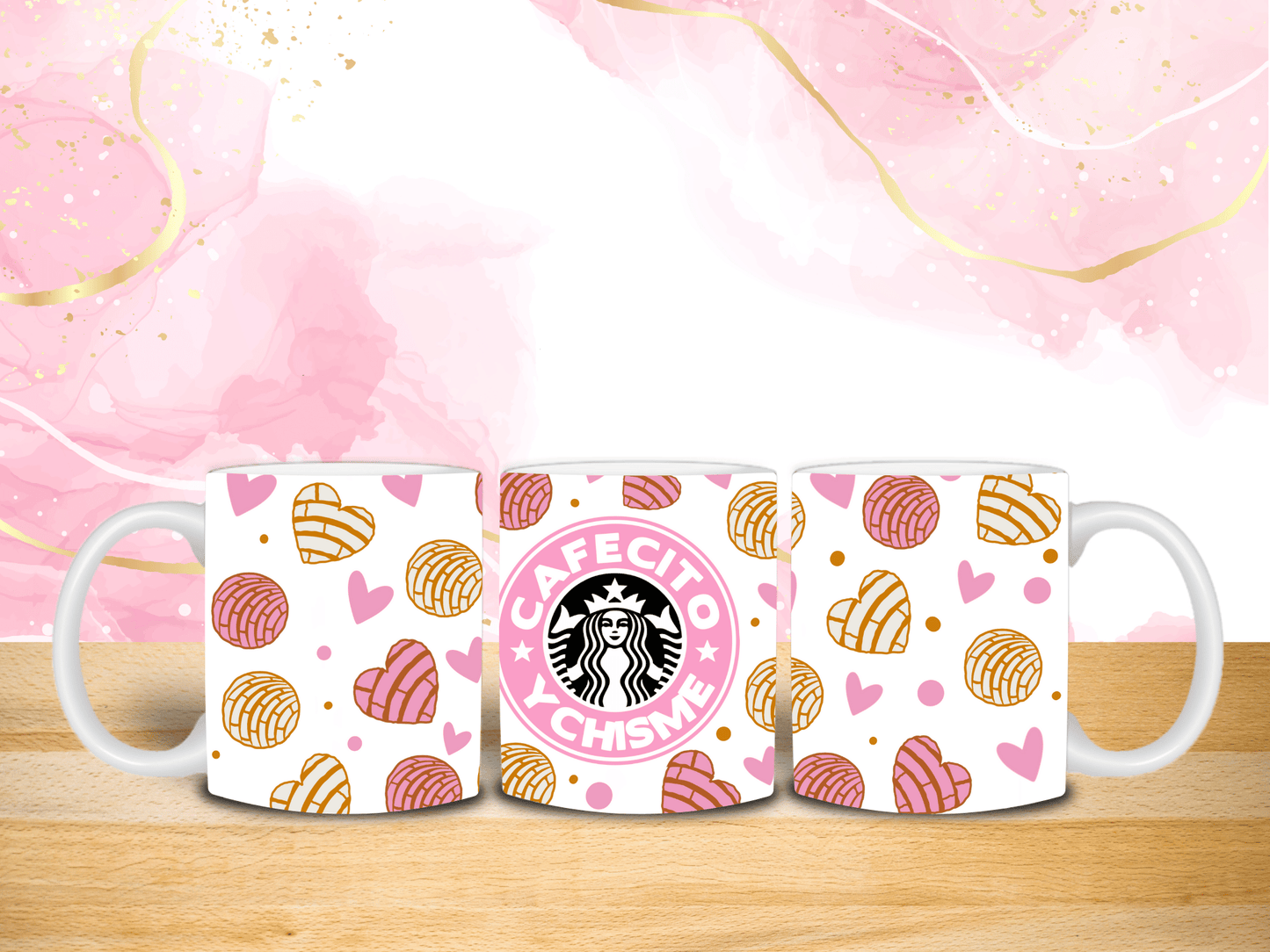 Cafecito Y Chisme - Mug Wrap