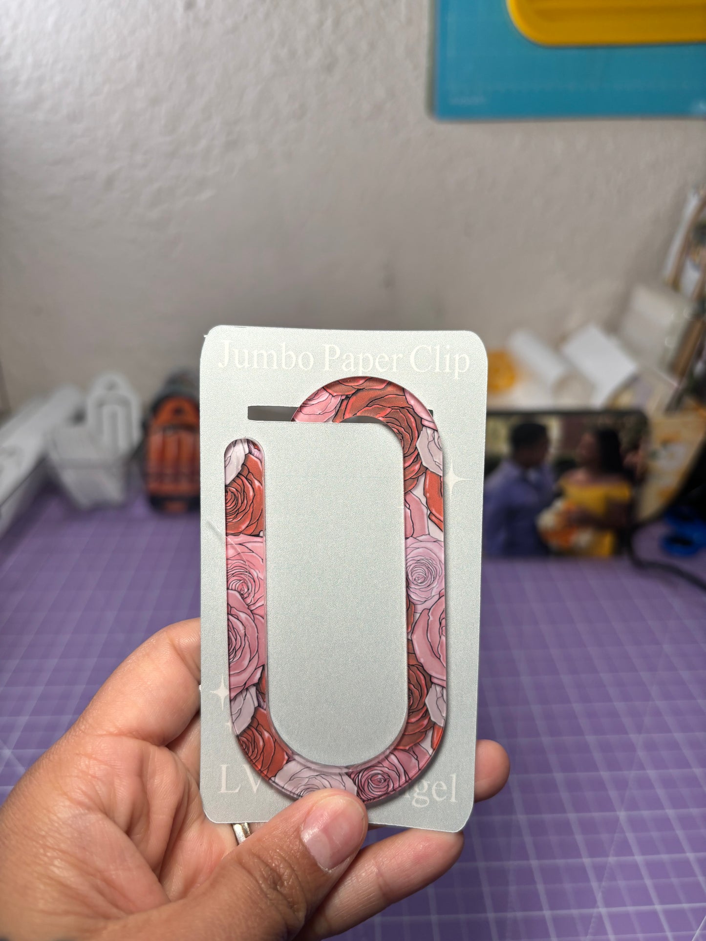 Roses Paper Clip
