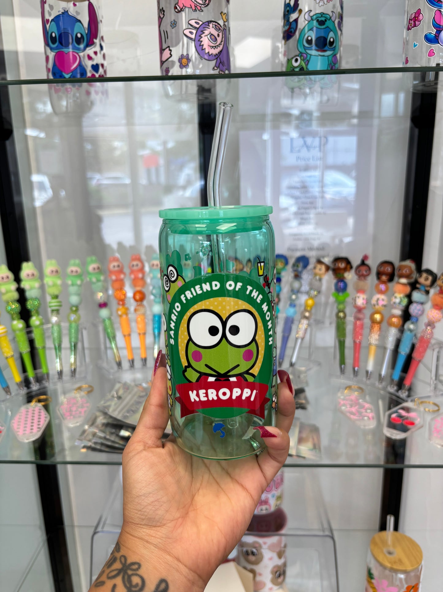 Frog Glass Can Cup