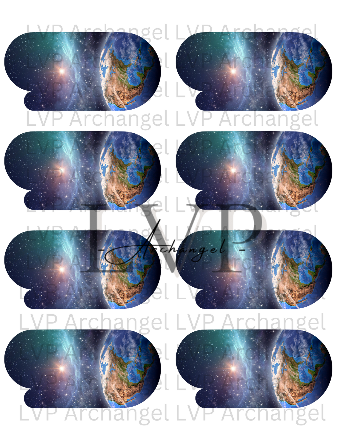 Earth Paper Clip Transfer