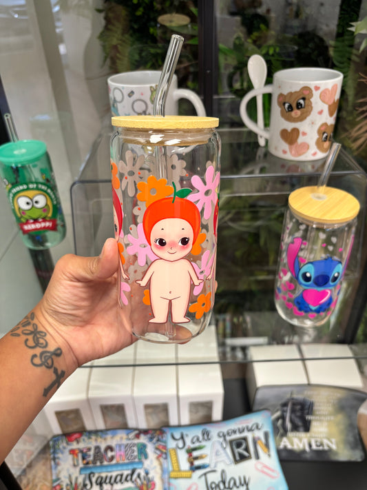 Fruit Baby Glass Can