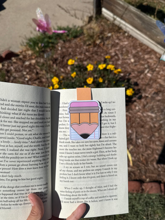 Pencil Magnetic Bookmark