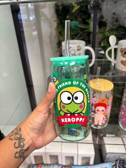 Frog Glass Can