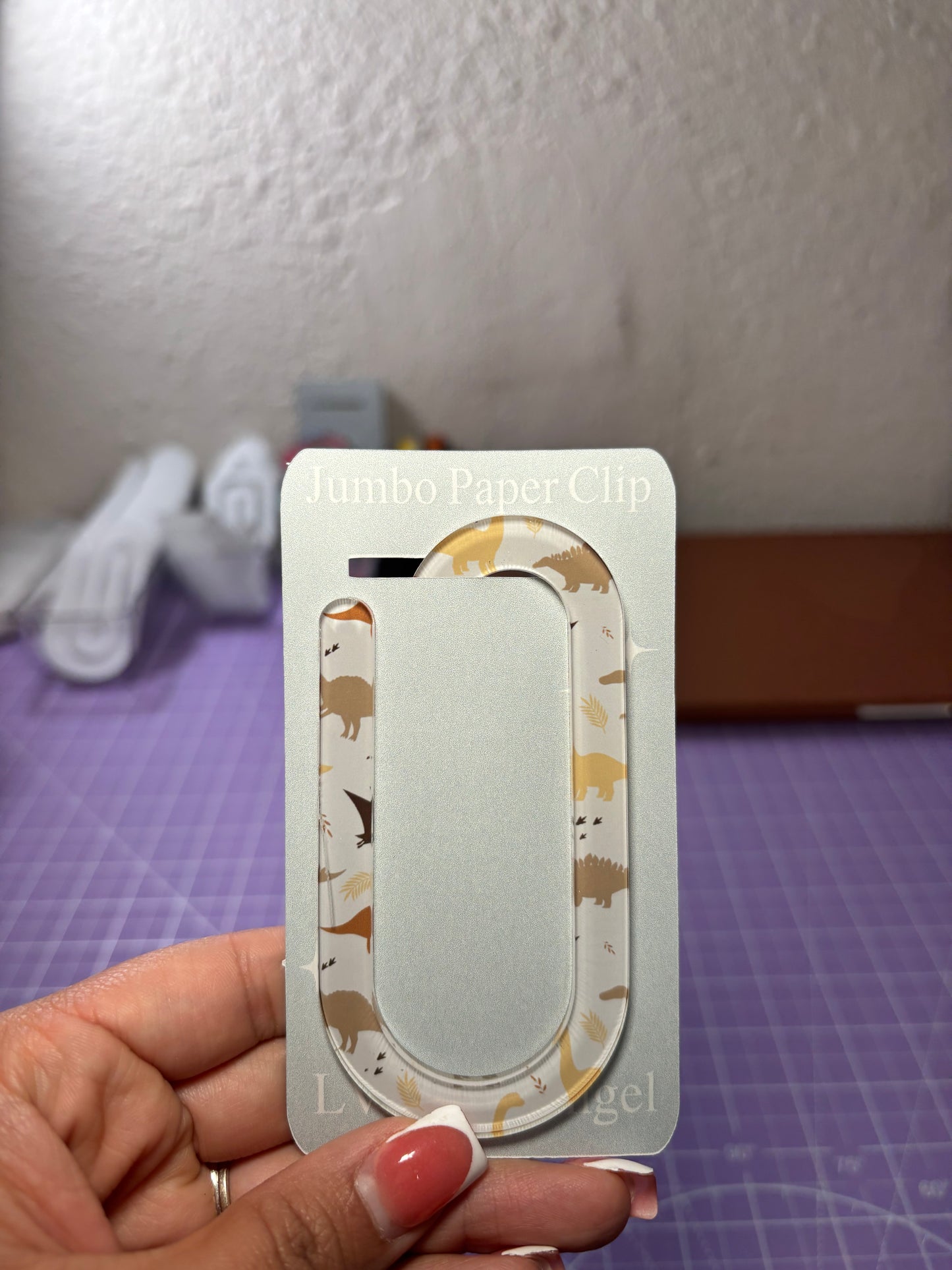 Dino Paper Clip Transfer