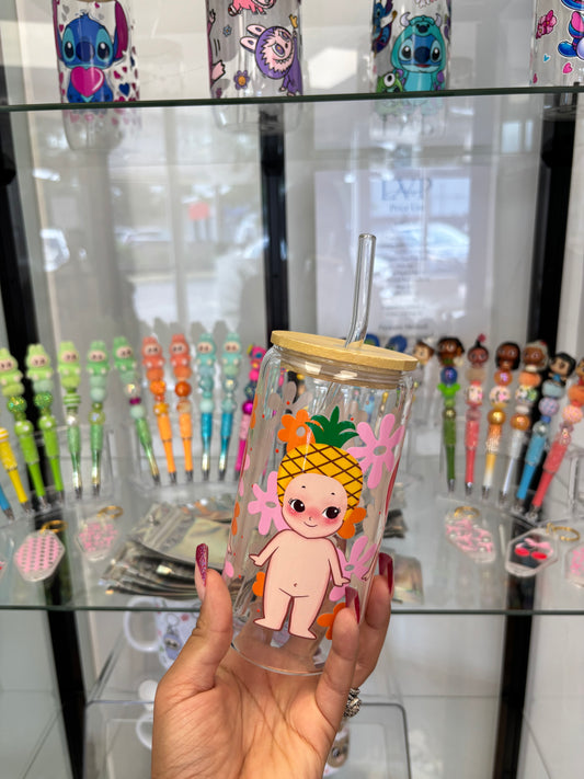 Angel Glass Can Cup